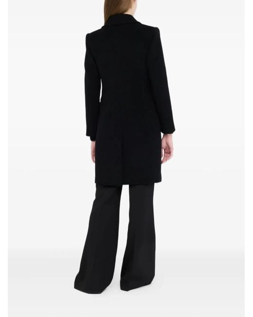 Liu Jo Black Mantel mit fallendem Revers