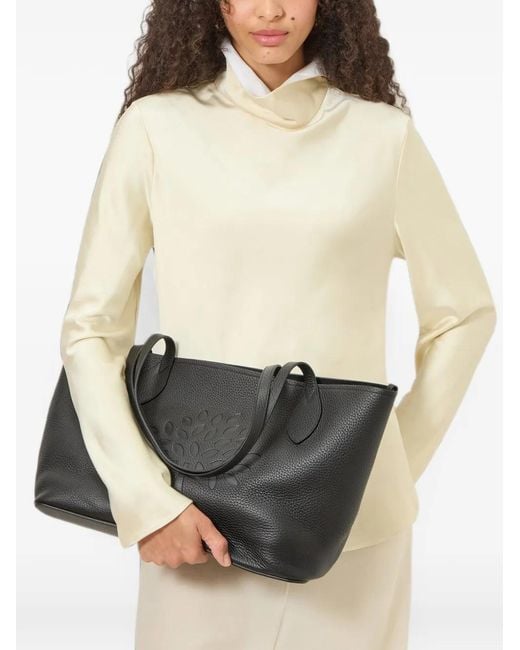 Mulberry Natural Tree Debossed Tote Bag