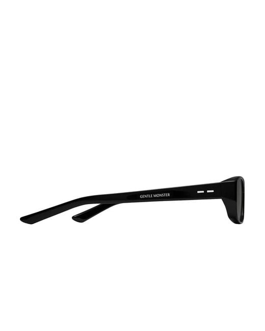 Gentle Monster Black Noid 01 Square-Frmae Sunglasses