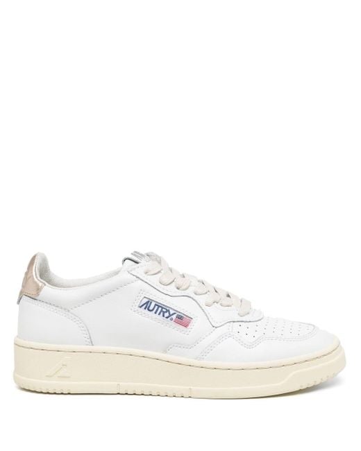 Autry White 01 Low-Top-Sneaker