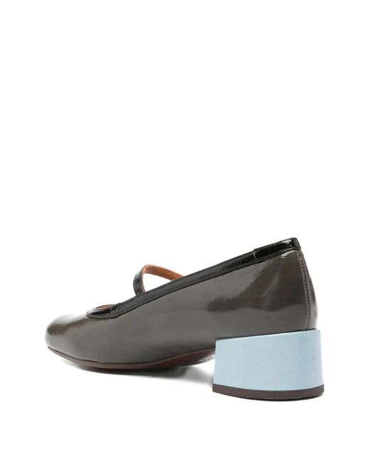 Chie Mihara Brown 30Mm Reni Heeled Pumps