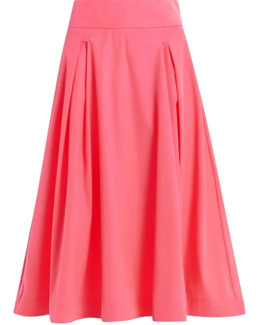 Essentiel Antwerp Pink Hosanna Midi Skirt