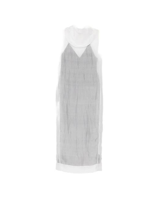 Khaite White Elva Dress