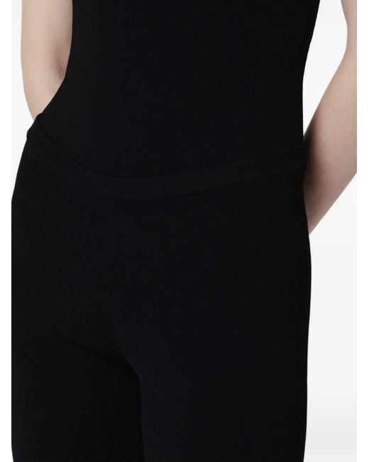 Entire studios Black Capri Knit Shorts