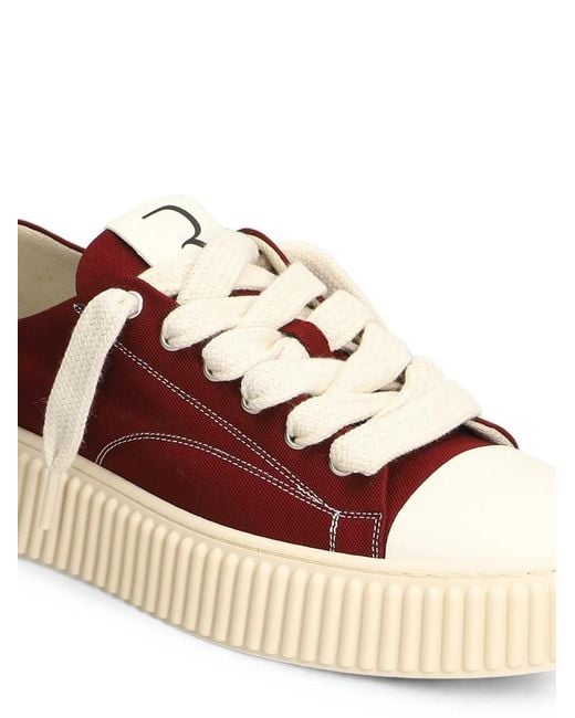Rhun Brown 2020 Treble Ridge-Sole Sneakers for men