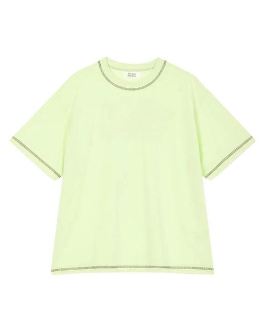 Studio Tomboy X Yellow T-Shirt Mit Slogan-Print