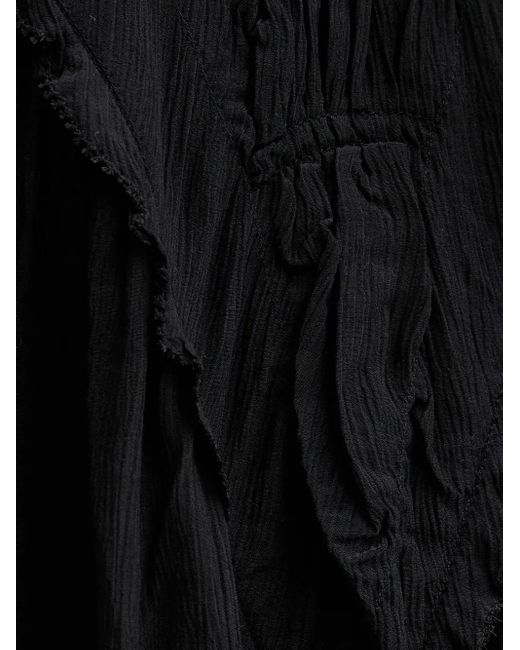 Munthe Black Perilla Ruffled Top