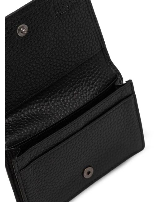 DIESEL Black Logo-Plaque Cardholder for men