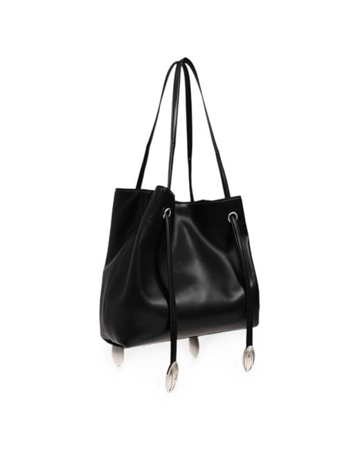 DIESEL Black D-Rop Tote Bag