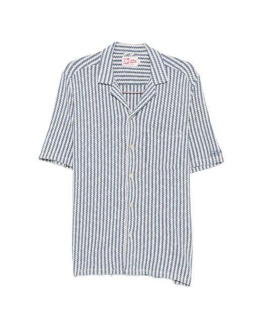 Mc2 Saint Barth Blue Kalea Shirt for men