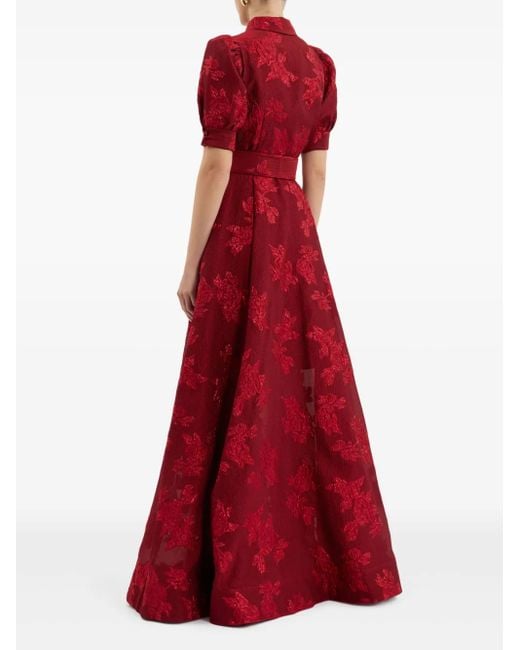 Rebecca Vallance Henrietta Gown Red