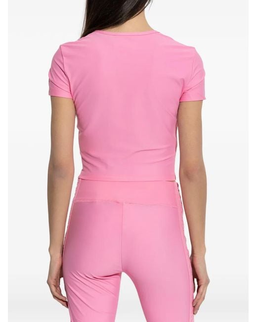 Versace Jeans Couture Pink Logo T-Shirt