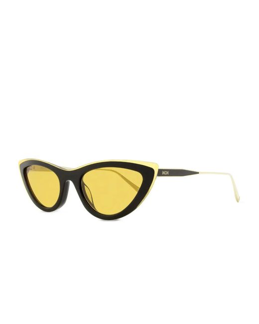 MCM Yellow Cat-Eye Sunglasses