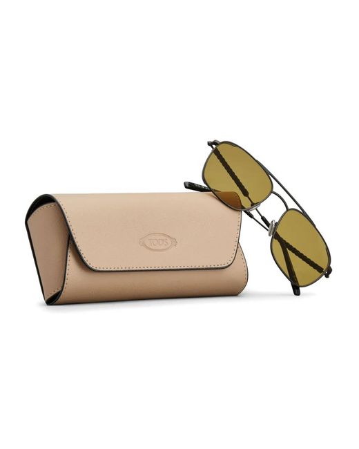 Tod's Natural Square-Frame Sunglasses for men