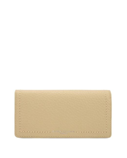 Gianni Chiarini Natural Bubble Contrast-Stitch Wallet