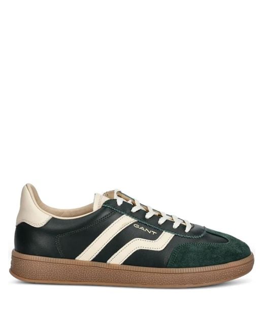 Gant Green Cuzima Leather Sneakers