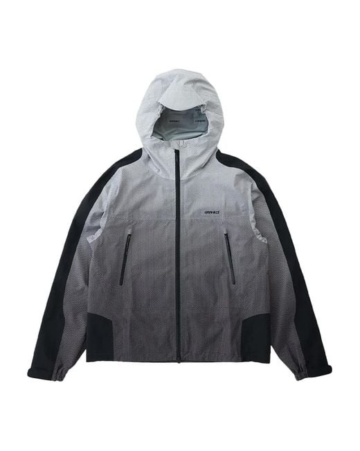 Gramicci Black 3L Guide Gradient-Effect Jacket for men