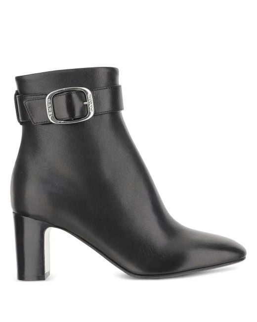 CAREL PARIS Thelma 60mm レザーアンクルブーツ Black