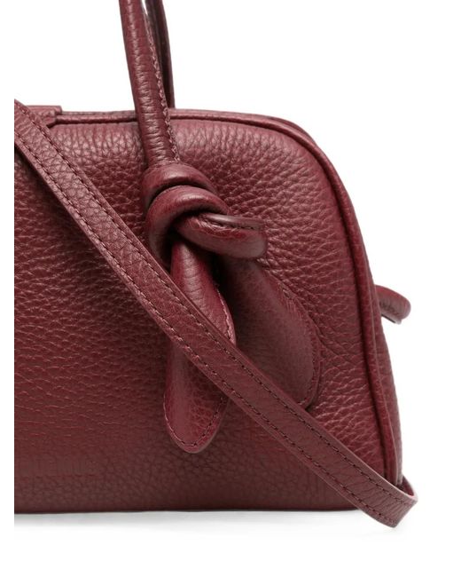 Jacquemus Purple Le Petit Turism Tote Bag