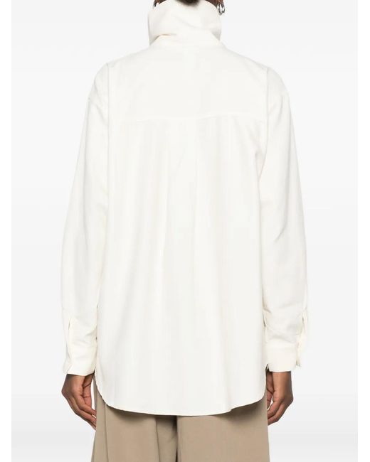 Source Unknown Dhani Blouse Met Ruches in het White