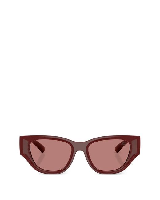 Burberry Pink Cat-Eye Full-Rim Sunglasses