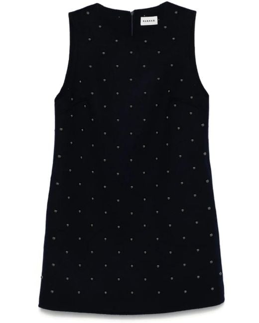 P.A.R.O.S.H. Jurk Met Studs in het Black