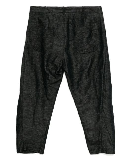 Forme D'expression Gray Tapered Trousers for men