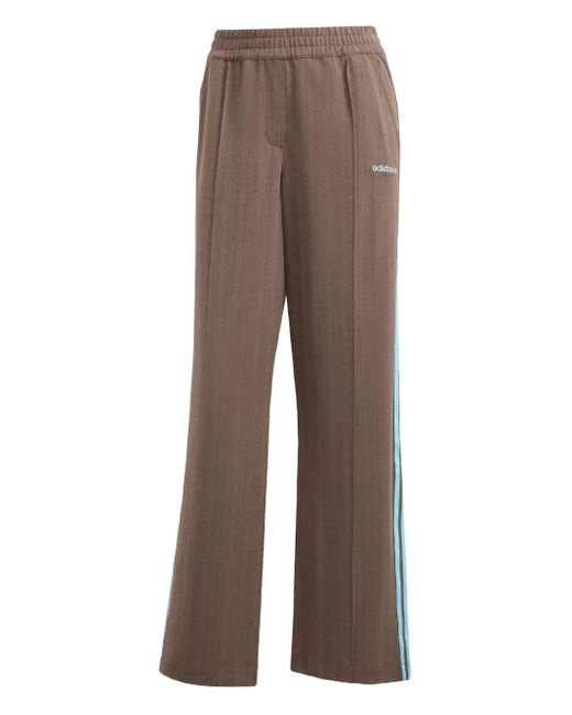 Adidas Brown Tailored Pants