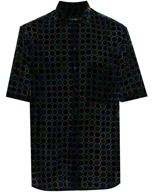 Chemise Stained Glass en velours Song For The Mute pour homme en coloris Black