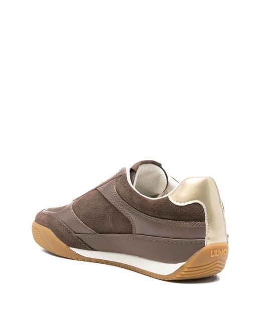 Liu Jo Brown Lewis 01 Logo Sneakers