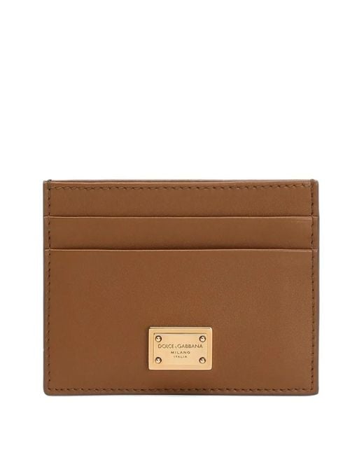 Dolce & Gabbana Brown Dolce & Gabbana Wallets