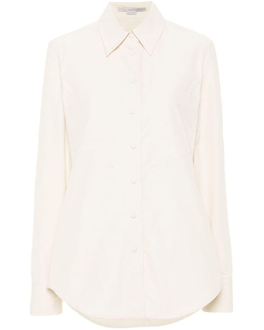 Stella McCartney White Pointed-collar Shirt