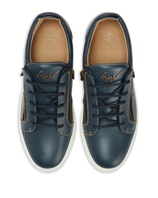 Giuseppe Zanotti Blue Frankie Sneakers for men