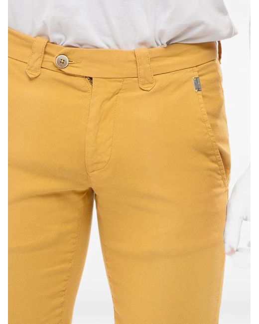 Corneliani Natural Button-Fastening Chino Shorts for men