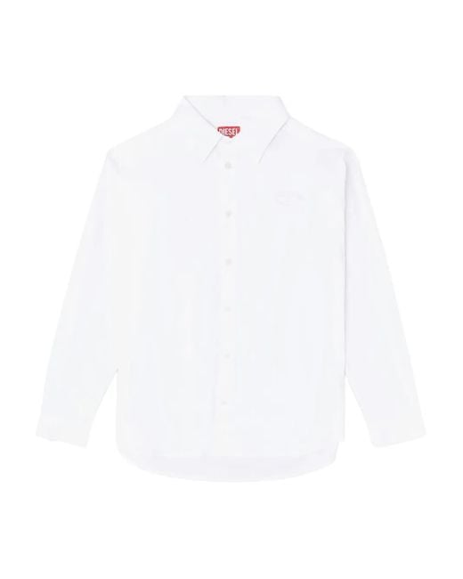 DIESEL White Shirts Co Ea for men