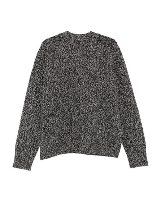 Studio Nicholson Gray Wool Cardigan for men