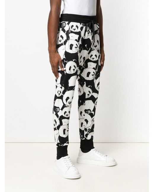 Pantalon de jogging à pandas imprimés Dolce & Gabbana pour homme en coloris  Noir | Lyst