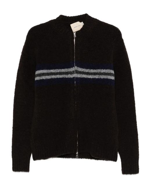 Paloma Wool Black Penalti Zip-Up Cardigan for men