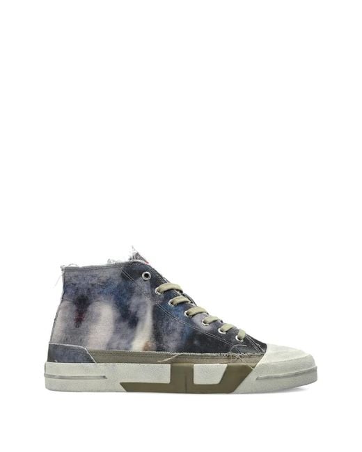 DIESEL Blue S-D-Verse Mid Ii Sneakers for men