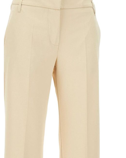 Pantalon À Coupe Droite Kaos en coloris Natural