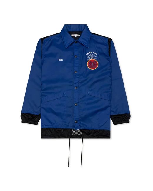 Needles Blue Veste Coach for men