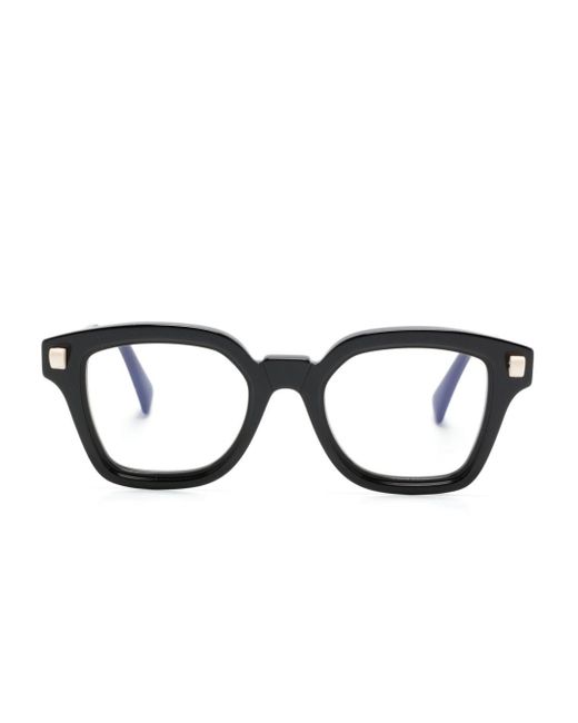 Kuboraum Brille im Wayfarer-Design in Black für Herren