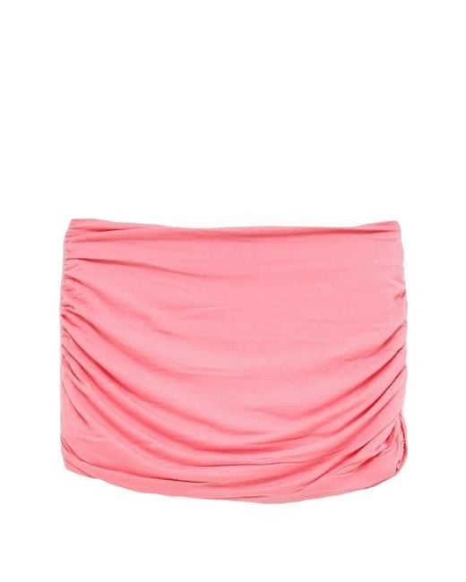 GIMAGUAS Pink Ruching Daria Skirt