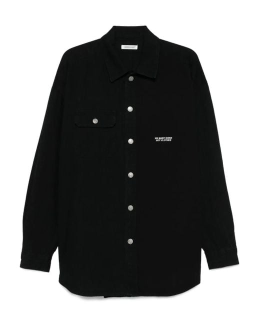 Undercover Black Button-Fastening Shirt for men