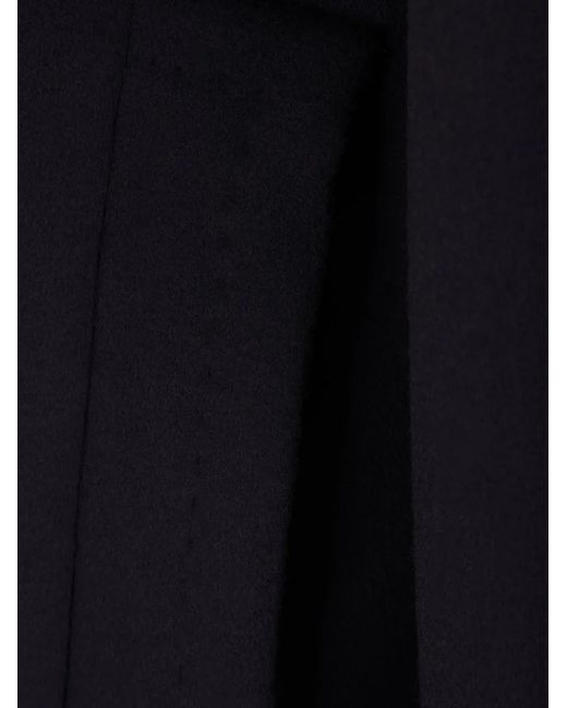 Max Mara Blue Double-Breasted Trenchcoat