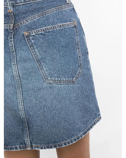 Chloé Blue High-Waist Denim Skirt