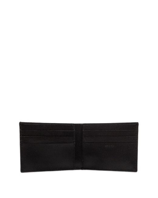 Paul Smith Black Textured Stripe Wallet for men