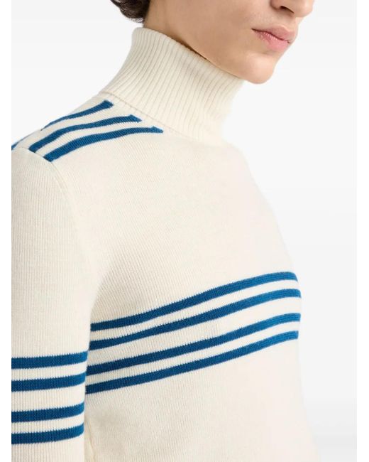 Prada White Wool Sweater for men