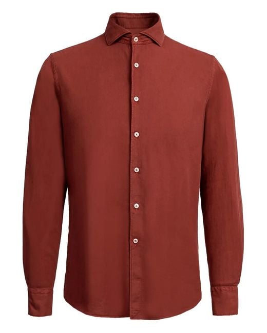 Xacus Overhemd in het Red voor heren
