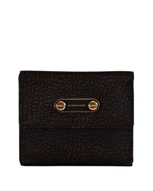 Borbonese Black O.P. Print Wallet